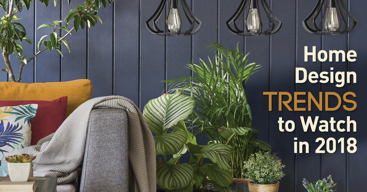 Home Design Trends for 2018