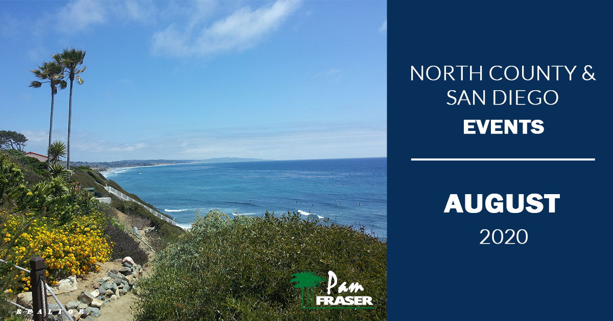 North County and San Diego Events August 2020 North San Diego County