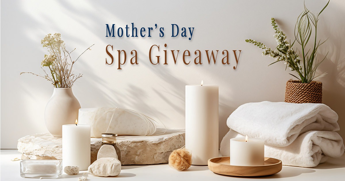 Mother’s Day spa giveaway – enter to win a $125 Ocean Day Spa gift certificate