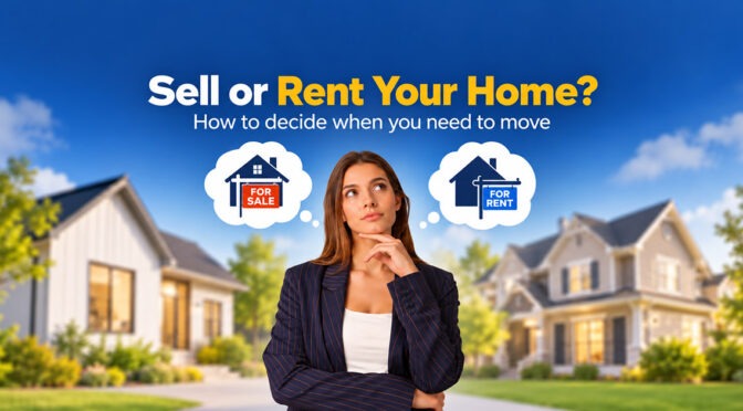 Should You Sell or Rent Your Home When You Move?